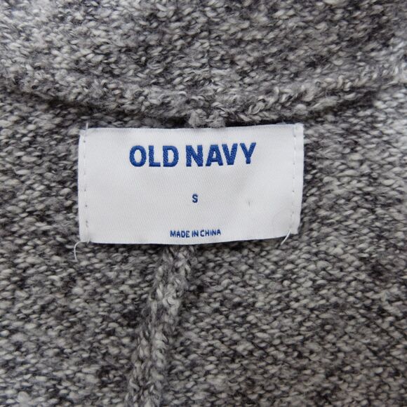 Old Navy Gray Super Long Open Front Sweater Cardigan Size Small - Picture 5 of 8